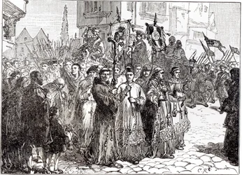 La peregrinación de la gracia en 1536